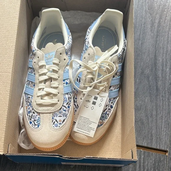 Adidas Samba OG Floral Pattern Sneakers - Picture 8 of 8